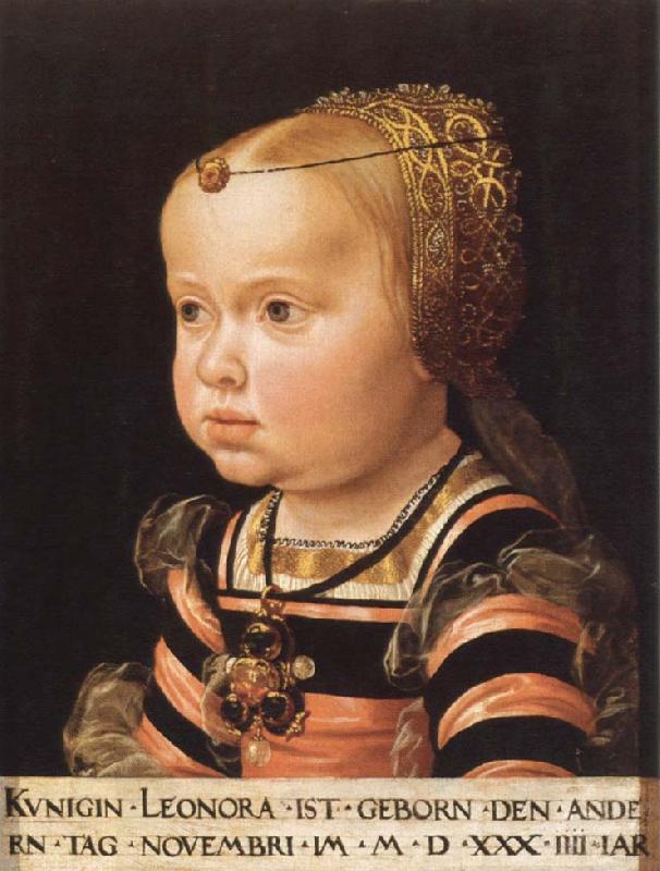 jakob seisenegger portrait of archduchess eleonora of mantua China oil painting art